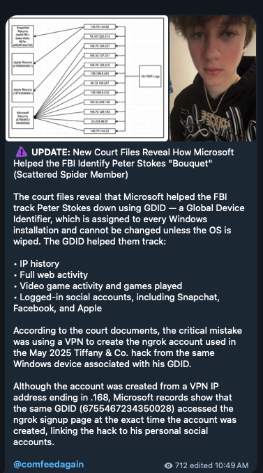 Teenage Opsec Lulz
